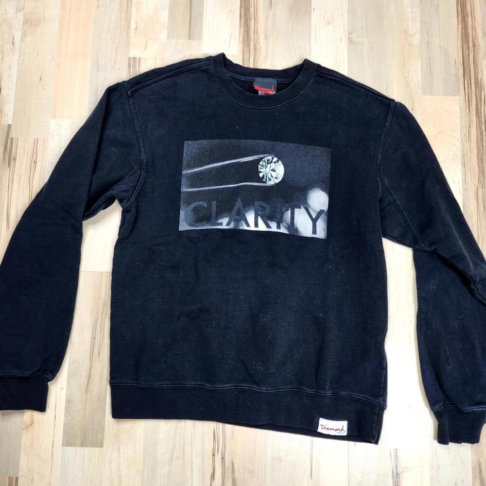 Diamond Supply Co. Clarity Black Sweatshirt